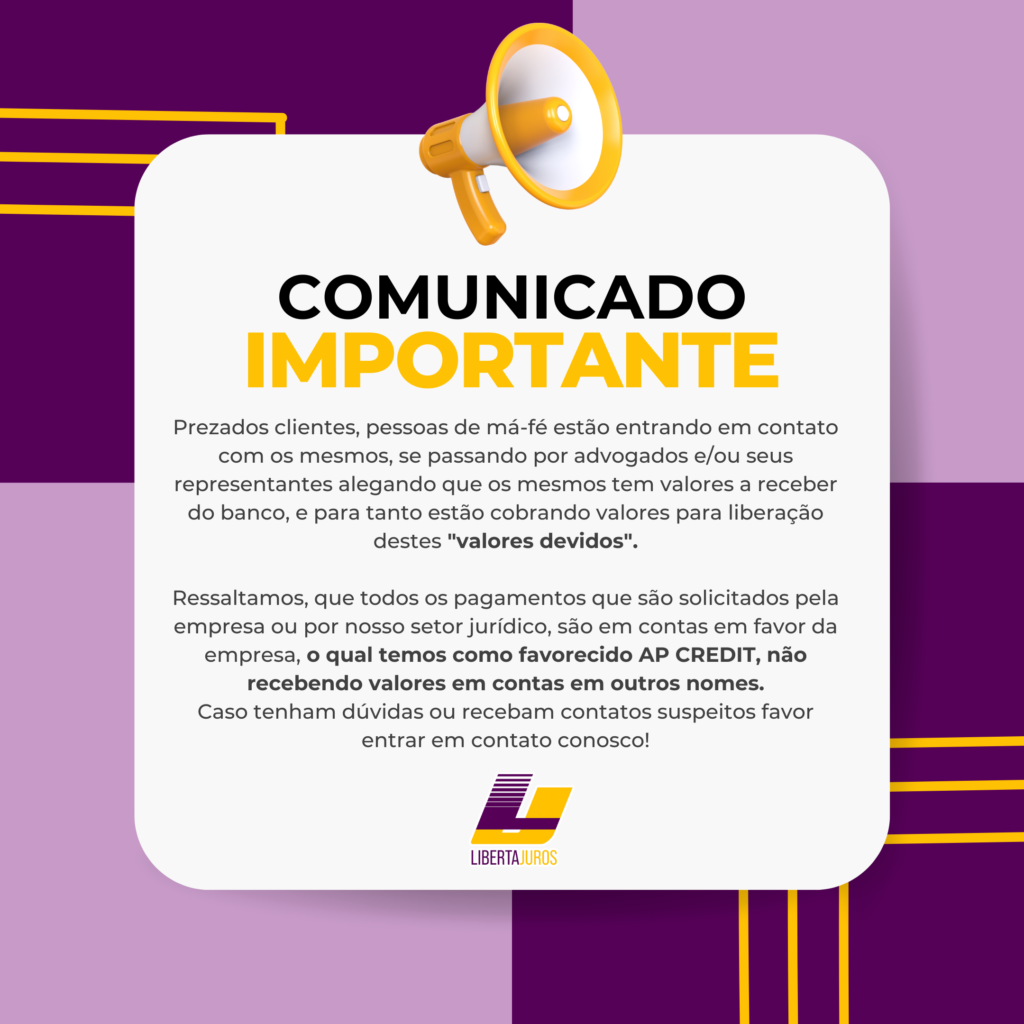 Comunicado Importante